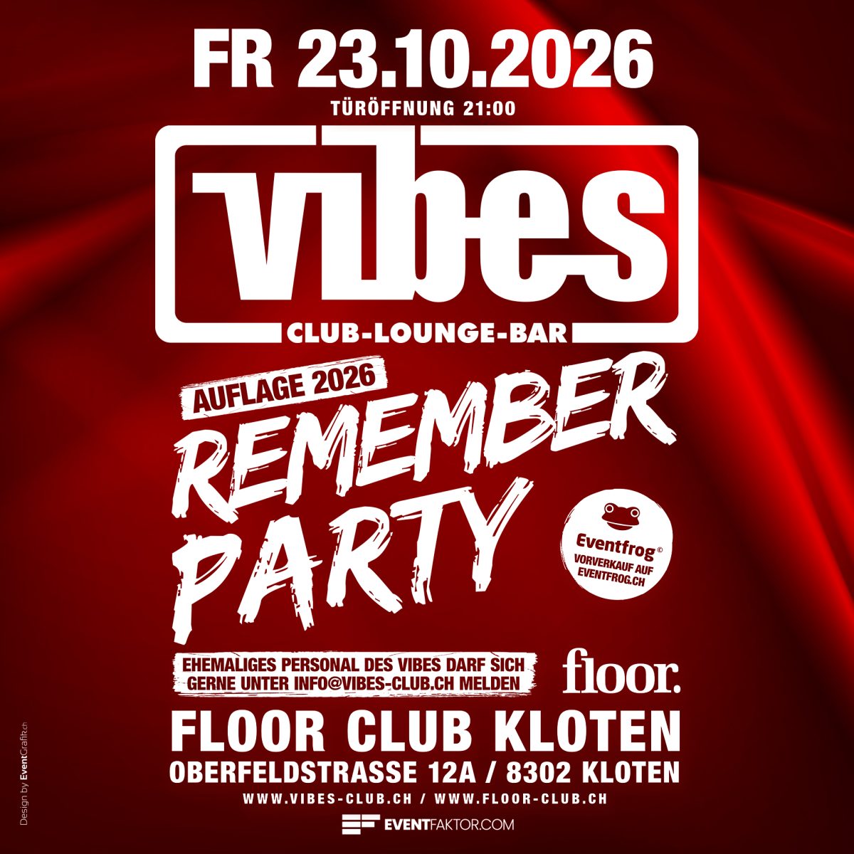 Vibes Remember Party – Auflage 2026